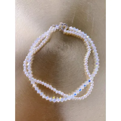 Diamond Anklets Set