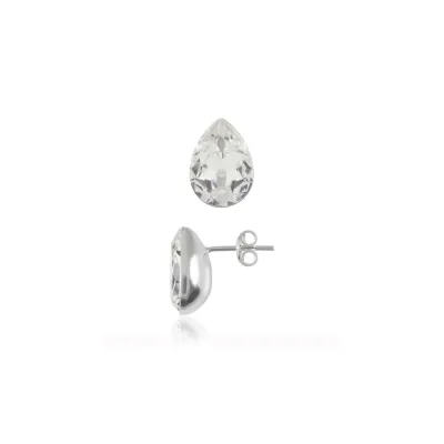 Carmen - Σκουλαρίκια Καρφάκι Δάκρυ με Κρυ΄σταλλο Swarovski Crystal