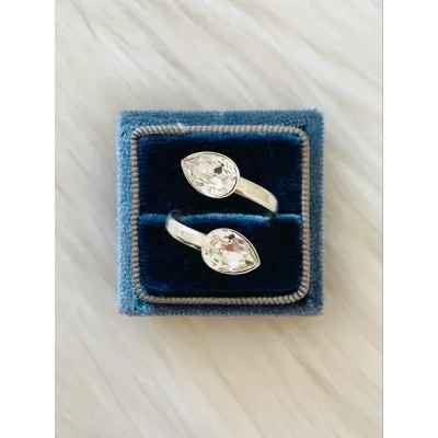 Ariel Mini - Δακτυλίδι από Ασήμι 925 & Κρύσταλλα Swarovski Crystal