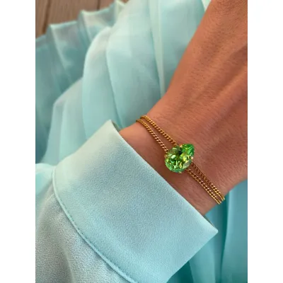 Carmen Drop Bracelet / Peridot
