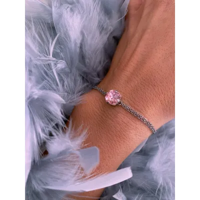 Coquette Bracelet / Light Rose 