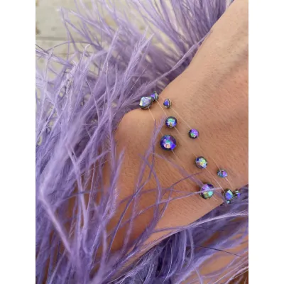 Paradise Shine με Διάφανη Πετονιά & Κρύσταλλα Swarovski
