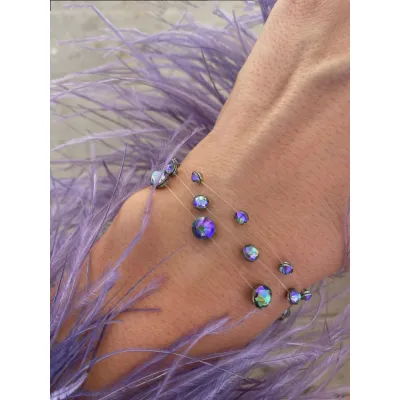 Paradise Shine με Διάφανη Πετονιά & Κρύσταλλα Swarovski