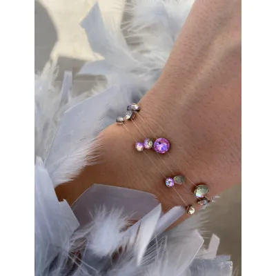 Vitrail Light με Διάφανη Πετονιά & Κρύσταλλα Swarovski