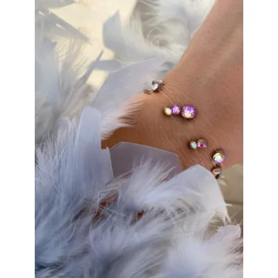 Vitrail Light με Διάφανη Πετονιά & Κρύσταλλα Swarovski