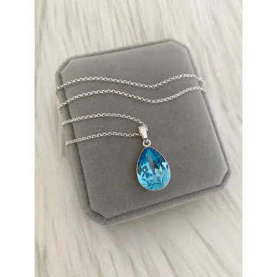 Gabriella Pendant / Aquamarine
