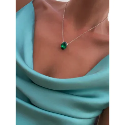 Lady Pendant / Majestic Green