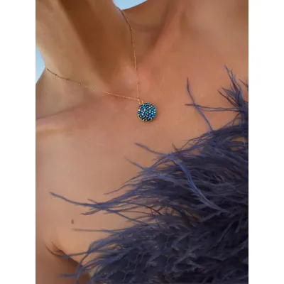 Laura Mini Pendant / Bermuda Blue 