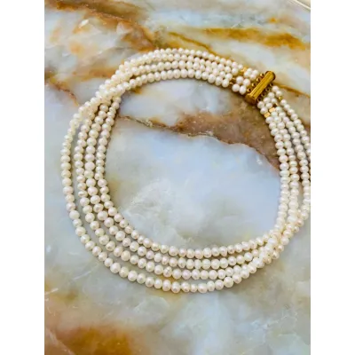Charlotte Pearls Choker
