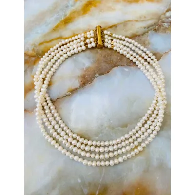 Charlotte Pearls Choker