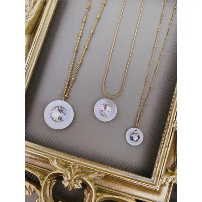 Miranda Mini Pendant / Crystal
