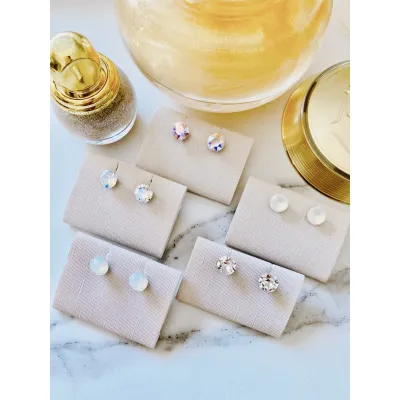 Louisa Stud Earrings / Any Color