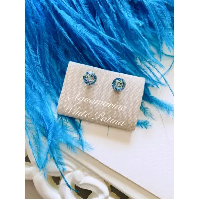 Louisa Stud Earrings / Blue Sky Shades