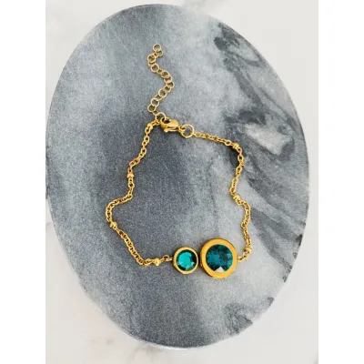 Naomi Bracelet /Emerald