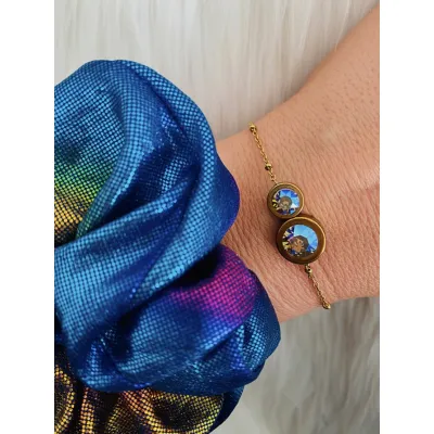 Naomi Bracelet / Black Diamond Shimmer