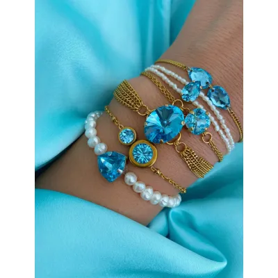 Naomi Bracelet / Aquamarine