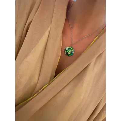 Ninetta Pendant / Green Shades