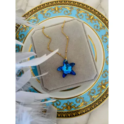 Starfish Pendant / Bermuda Blue