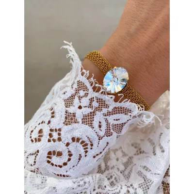 Veronica - Βραχιόλι με Κρύσταλλο Swarovski Crystal