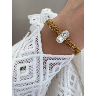 Vindemia Slim Bracelet / Crystal