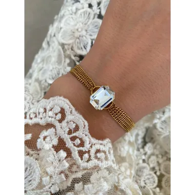 Vindemia - Βραχιόλι με Κρύσταλλο Swarovski Crystal