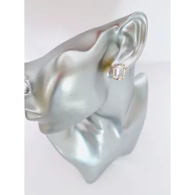 Vindemia - Σκουλαρίκια Καρφωτά με Κρύσταλλο Swarovski Crystal