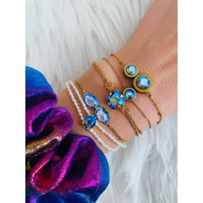 Louisa Bracelet / Black Diamond Shimmer