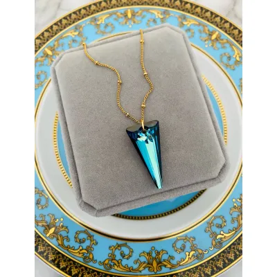 Spike Pendant Bermuda Blue