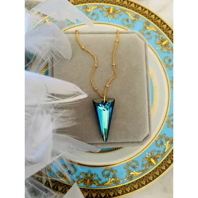 Spike Pendant Bermuda Blue