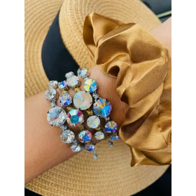 Shine Obsession / Σετ Βραχιολιών με Κρύσταλλα Swarovski