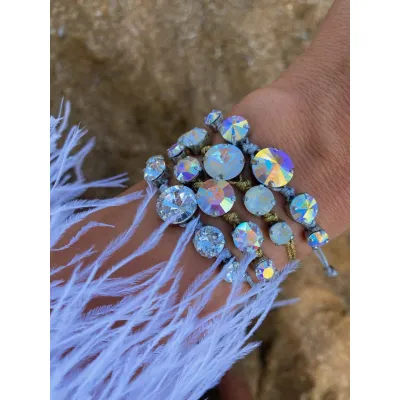 Shine Obsession / Σετ Βραχιολιών με Κρύσταλλα Swarovski
