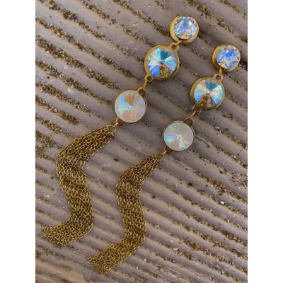 Angelina Long Earrings 