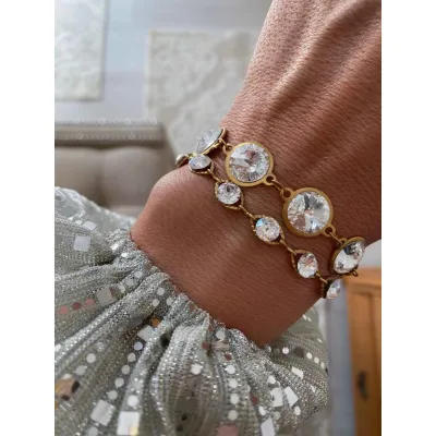 Angelina -Βραχιόλι με Κρύσταλλα Swarovski Crystal