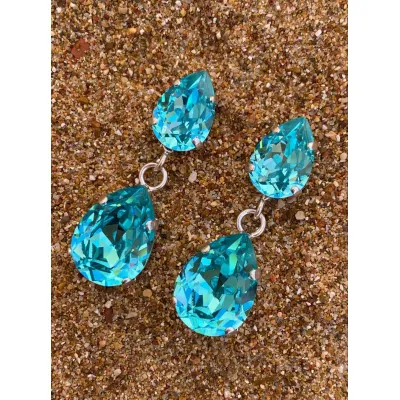 Arsinoe Earrings / Light Turquoise