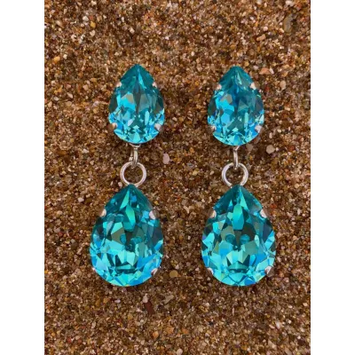 Arsinoe Earrings / Light Turquoise