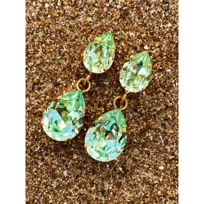Arsinoe Earrings / Chrysolite