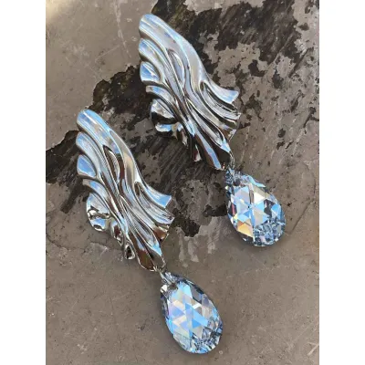 Aurora / Σκουλαρίκια με Κρύσταλλα Swarovski Crystal