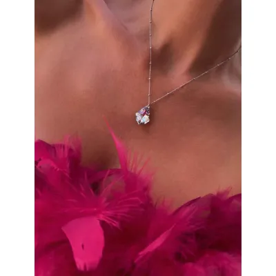 Jeanette Mini - Κολιέ με Baroque Κρύσταλλο Swarovski