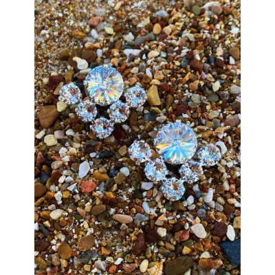 Beatrice - Σκουλαρίκια με Κρύσταλλα Swarovski Crystal
