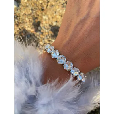 Beatrice - Βραχιόλι Ριβιέρα με Κρύσταλλα Swarovski Crystal