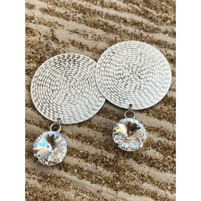 Kleopatra Earrings / Crystal