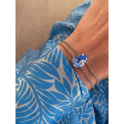 Carmen Drop Bracelet / Light Sapphire