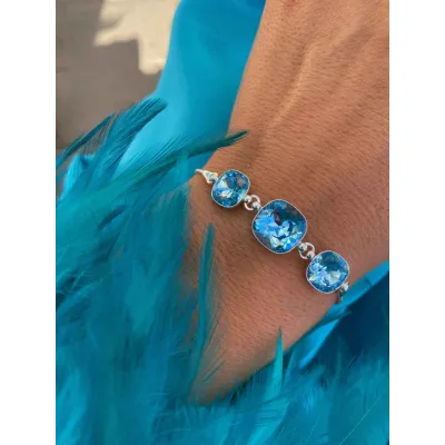 Coco Bracelet / Aquamarine