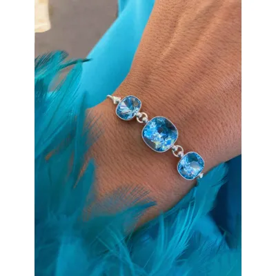 Coco Bracelet / Aquamarine