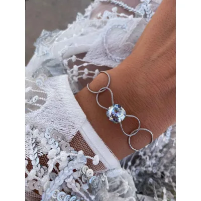 Rebecca Bracelet / Silver Shade