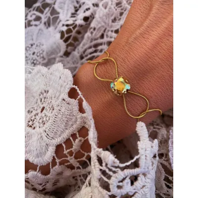 Rebecca Bracelet / Metallic Sunshine
