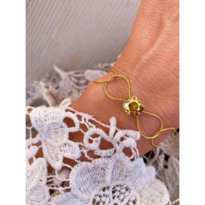 Rebecca Bracelet / Metallic Sunshine