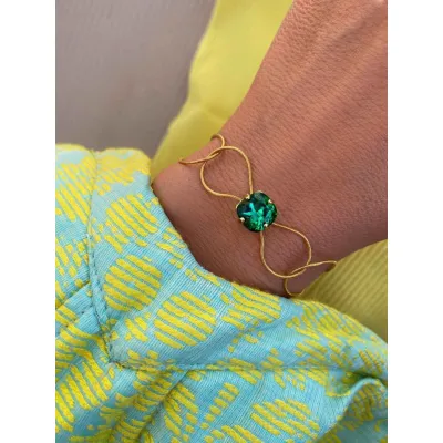 Rebecca Bracelet / Majestic Green