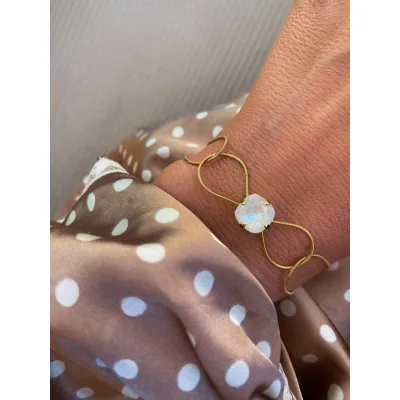 Rebecca Bracelet / Light Grey Delite