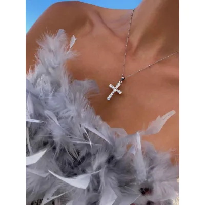 Cross Pendant / Crystal